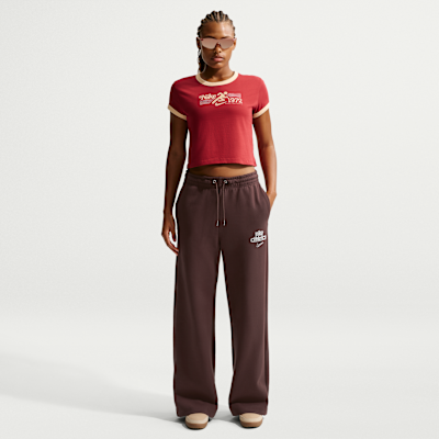 Nike Sportswear Phoenix Fleece Women's High-Waisted Wide-Leg